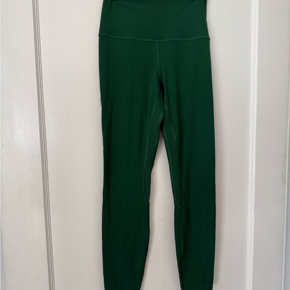 Align 25” Lululemon Everglade Green Leggings